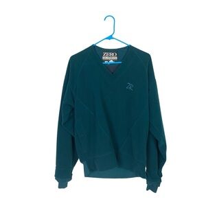 Zero restriction windbreaker pull over jacket sweater hiking outdoors camp golf